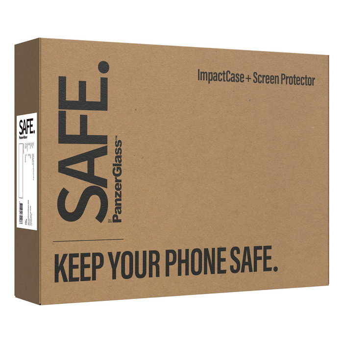 PanzerGlass Safe.by 2-in-1 Bulk Protector de Pantalla Samsung Galaxy S21 FE 5G, 50 Unidades, Aplicacion en Seco, Resistente a Rayones y Golpes, Transparente, Incluye Kit de Limpieza