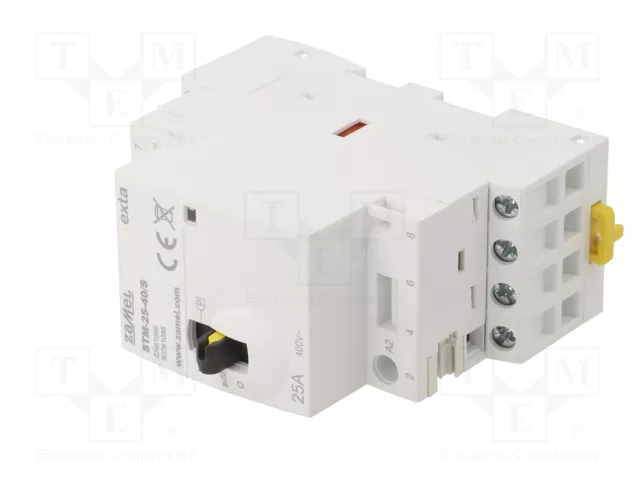ZAMEL Contactor de instalación 4-polar STM 25A 230VAC