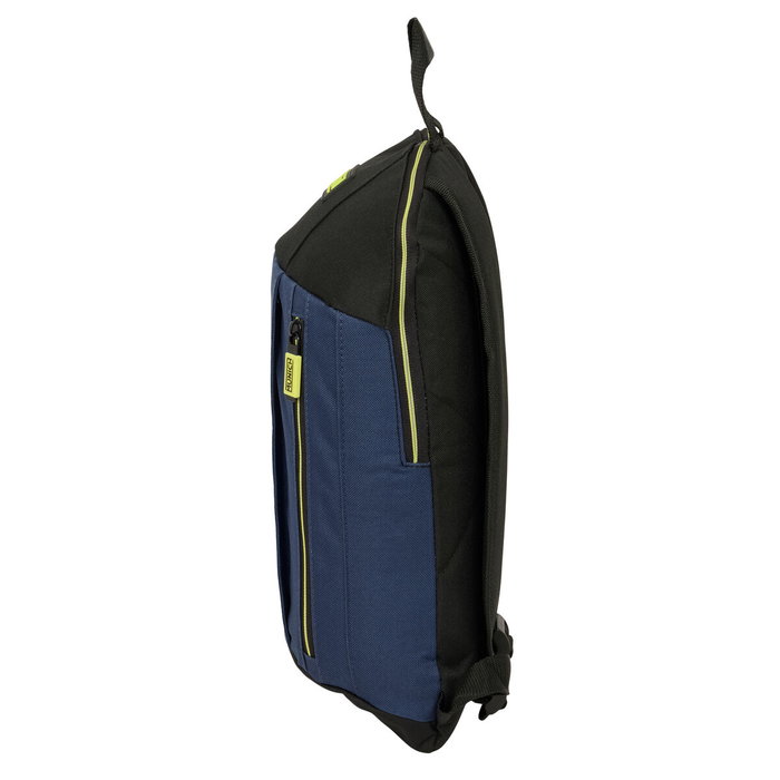 Mochila Escolar Munich Track Azul Negro 22 x 39 x 10 cm
