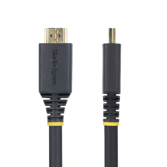 StarTech HDMI2-CABLE-4K60-5M Cable HDMI 2.0 Certificado Premium de 5m - 4K UHD a 60Hz, HDR10, ARC, HDCP 2.2, Ethernet, 18 Gbps, Conectores Chapados en Oro, Negro StarTech HDMI2-CABLE-4K60-5M Cable HDMI 2.0 Certificado Premium de 5m - 4K UHD a 60Hz, HDR10, ARC, HDCP 2.2, Ethernet, 18 Gbps, Conectores Chapados en Oro, Negro