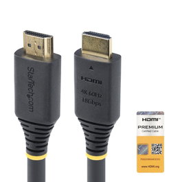 StarTech Cable HDMI Premium Certificado de Alta Velocidad 5 Metros