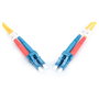 Digitus Cable de fibra óptica LC a LC OS2 Monomodo Dúplex 3 m