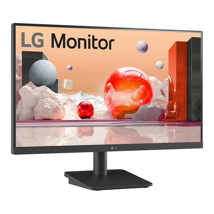 LG 24BA400-B Monitor LED IPS 60.5 cm (24") Full HD 1920x1080 5 ms 100 Hz 16:9 Negro con Altavoces, HDMI, VESA y Diseño sin Marco
