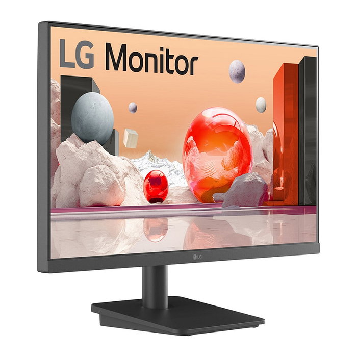 LG 24BA400-B Monitor LED IPS 60.5 cm (24") Full HD 1920x1080 5 ms 100 Hz 16:9 Negro con Altavoces, HDMI, VESA y Diseño sin Marco
