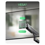 ICY BOX IB-MS702-T Soporte para 2 Monitores de hasta 57 pulgadas