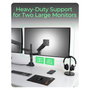 ICY BOX IB-MS702-T Soporte para 2 Monitores de hasta 57 pulgadas