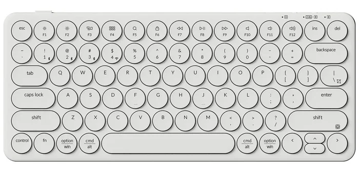 Keychron B3P-K8 75% Teclado Scissor de membrana inalámbrico USB-C blanco marfil Keychron B3P-K8 75% Teclado Scissor de membrana inalámbrico USB-C blanco marfil