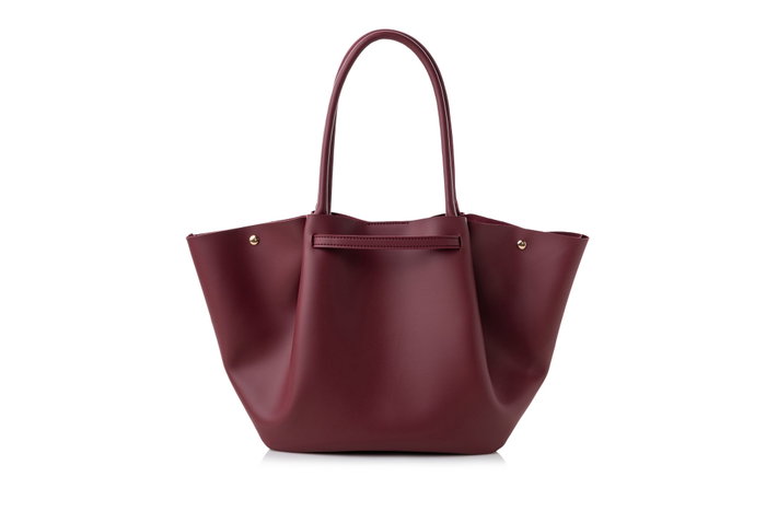 Lucky Bees 1249 Bolso de mano Rojo clarete de Piel de Polivinilo
