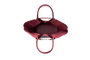 Lucky Bees 1249 Bolso de mano Rojo clarete de Piel de Polivinilo