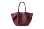 Lucky Bees 1249 Bolso de mano Rojo clarete de Piel de Polivinilo