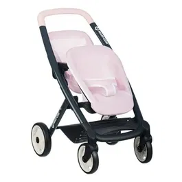 Smoby Cochecito Gemelar Maxi-Cosi Rosa SMO3032162532218 - A partir de 3 años