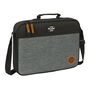 Cartera Escolar BlackFit8 Old school Negro Gris 38 x 28 x 6 cm
