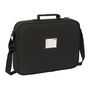 Cartera Escolar BlackFit8 Old school Negro Gris 38 x 28 x 6 cm