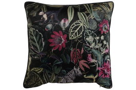 DKD Home Decor Cojín de Terciopelo Multicolor Impreso Junglechic23
