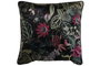 DKD Home Decor Cojín de Terciopelo Multicolor Impreso Junglechic23