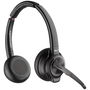 Poly Savi 8220 UC Auriculares (8D3F2AA) - Diadema Inalámbrica DECT con Micrófono para Oficina, Negro