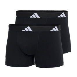 Bóxer de Hombre Adidas Active Flex Cotton Negro 2 Unidades