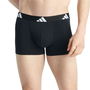 Bóxer de Hombre Adidas Active Flex Cotton Negro 2 Unidades