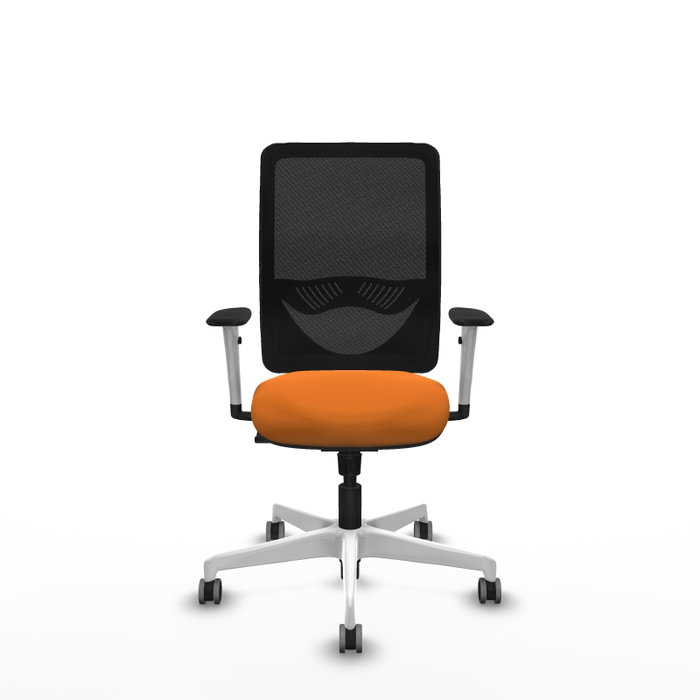 PIQUERAS Y CRESPO Silla de oficina Zulema Naranja y Negro PIQUERAS Y CRESPO Silla de oficina Zulema Naranja y Negro