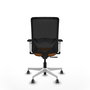 PIQUERAS Y CRESPO Silla de oficina Zulema Naranja y Negro