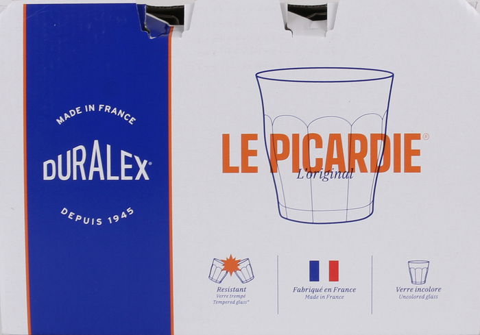 Duralex Set 6 Vasos Transparente Picardie 20 cl (12 Cajas)