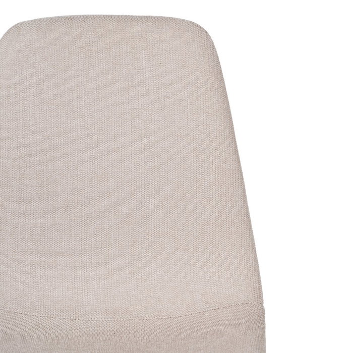 Silla Crema Tejido-Metal Salón 43 X 52 X 87 cm (Set de 4)