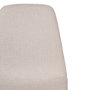 Silla Crema Tejido-Metal Salón 43 X 52 X 87 cm (Set de 4)