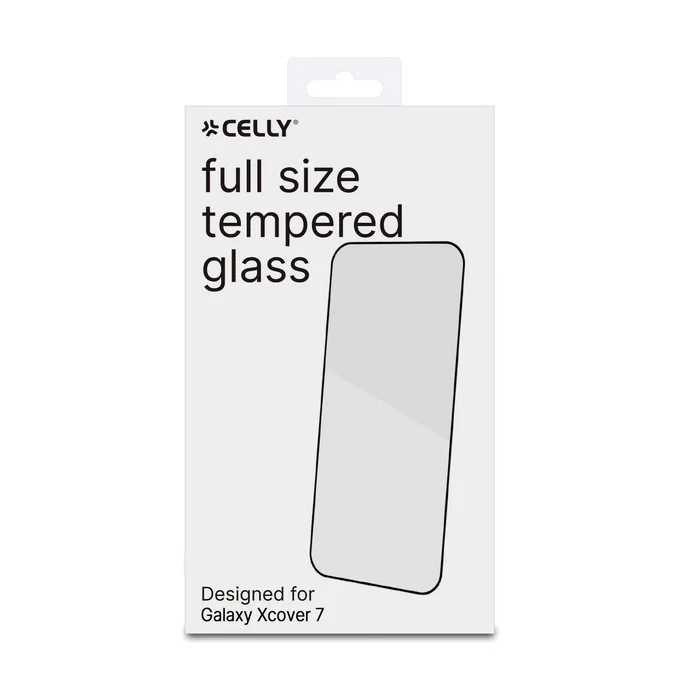 Celly FULLGLASS1070BK Protector de Pantalla para Samsung Galaxy Xcover7