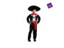 My Other Me Disfraz Mexicano Talla 3-4 Años