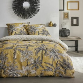 Today Juego de cama estampado SUNSHINE LOUISA - Amarillo 260x240cm