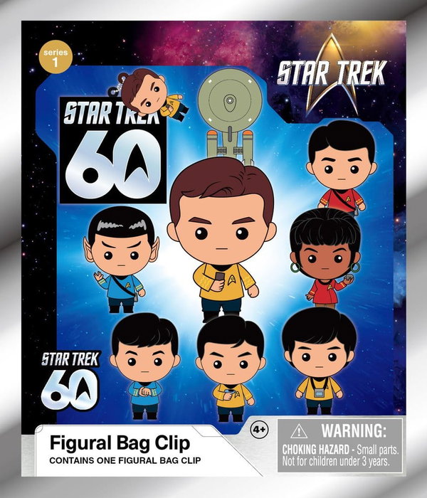 Monogram Int. Star Trek 3D Colgantes PVC Serie 1 Expositor (24)