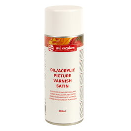 TALENS ART CREATION Barniz Fijador Spray Satinado para Óleo y Acrílico (Set de 6)