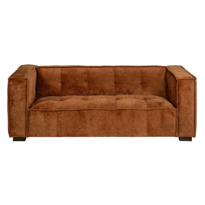 Sofá 3 Plazas Teja Tejido Sibaris 218 X 102 X 77 cm Sofá 3 Plazas Teja Tejido Sibaris 218 X 102 X 77 cm