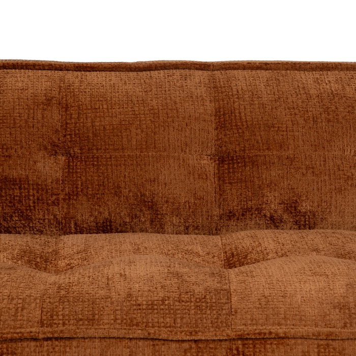 Sofá 3 Plazas Teja Tejido Sibaris 218 X 102 X 77 cm Sofá 3 Plazas Teja Tejido Sibaris 218 X 102 X 77 cm