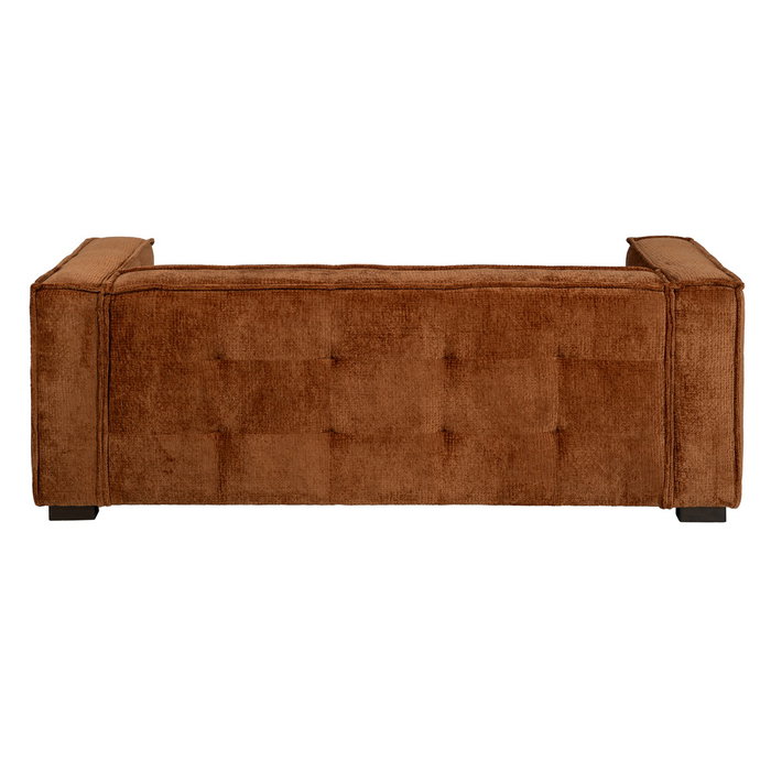 Sofá 3 Plazas Teja Tejido Sibaris 218 X 102 X 77 cm Sofá 3 Plazas Teja Tejido Sibaris 218 X 102 X 77 cm