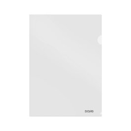Dosier Angulo Recto Dohe Pp Cristal 120Μ A4 Transparente Paquete De 10