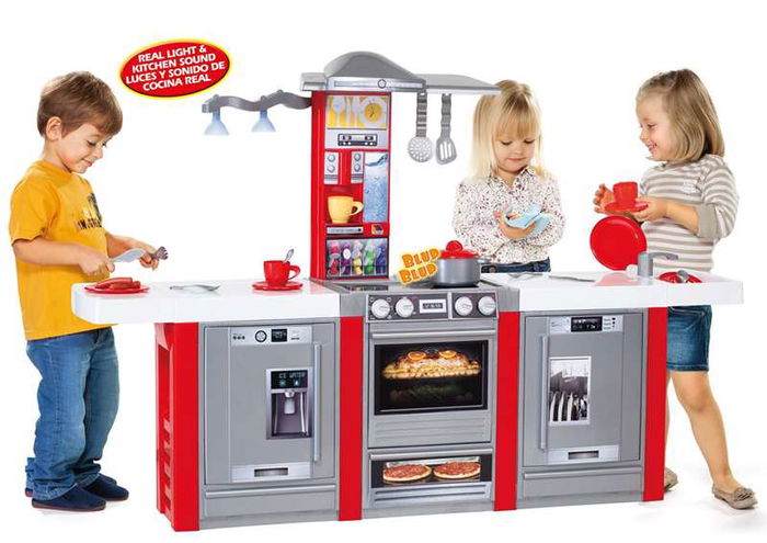 Molto Cocina Masterkitchen 3 Módulos Electrónica con Luz y Sonidos 150x100x34 cm