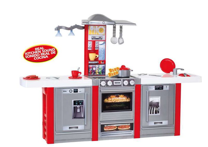 Molto Cocina Masterkitchen 3 Módulos Electrónica con Luz y Sonidos 150x100x34 cm