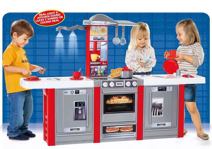 Molto Cocina Masterkitchen 3 Módulos Electrónica con Luz y Sonidos 150x100x34 cm