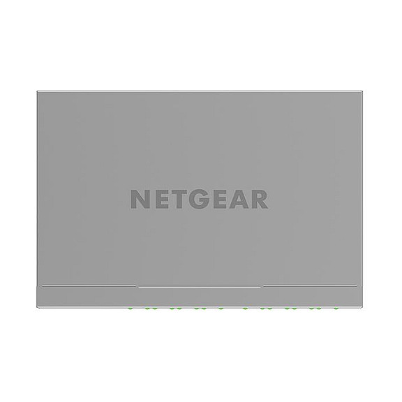 NETGEAR Switch de Red No Administrado MS108UP-100EUS, 8 Puertos 2.5G Ethernet (100/1000/2500Mbps), PoE+ con 230W, Full Duplex, Montaje Pared