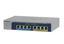 NETGEAR MS108UP Switch No Administrado 2.5G Ethernet 8 Puertos PoE Montaje de Pared