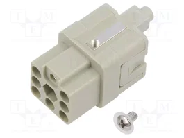 ILME CQF 07 Conector HDC Hembra de 7 Pines