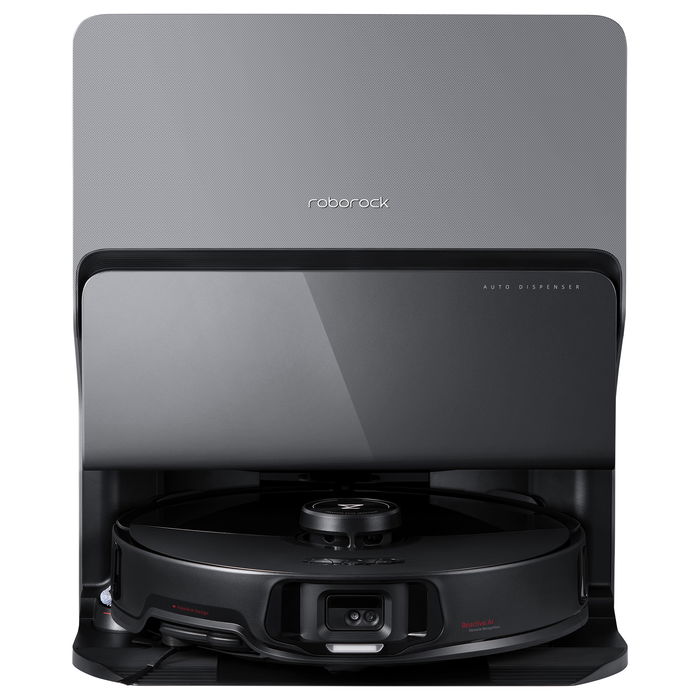 Roborock S8 MaxV Ultra Robot Aspirador Blanco/Negro, Depósito Combinado, Potencia 10000 Pa, Navegación LiDAR, Autolimpieza, Fregado, Wifi