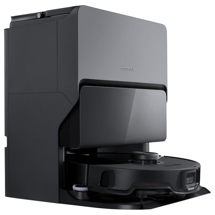 Roborock S8 MaxV Ultra Robot Aspirador Blanco/Negro, Depósito Combinado, Potencia 10000 Pa, Navegación LiDAR, Autolimpieza, Fregado, Wifi