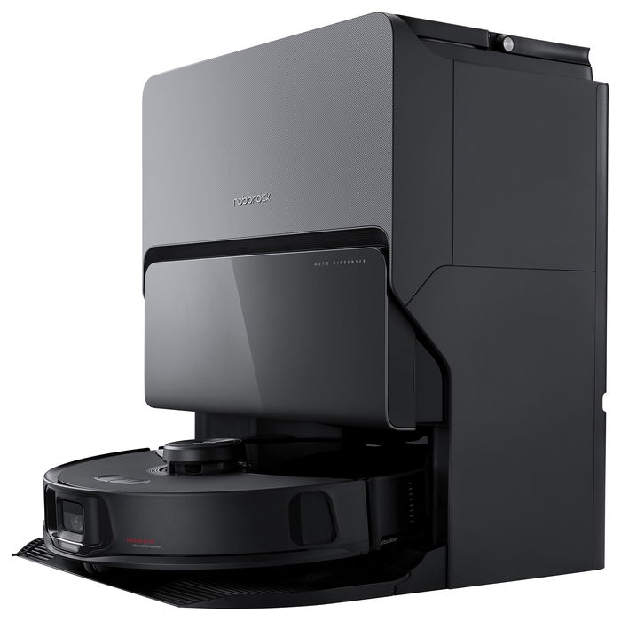 Roborock S8 MaxV Ultra Robot Aspirador Blanco/Negro, Depósito Combinado, Potencia 10000 Pa, Navegación LiDAR, Autolimpieza, Fregado, Wifi