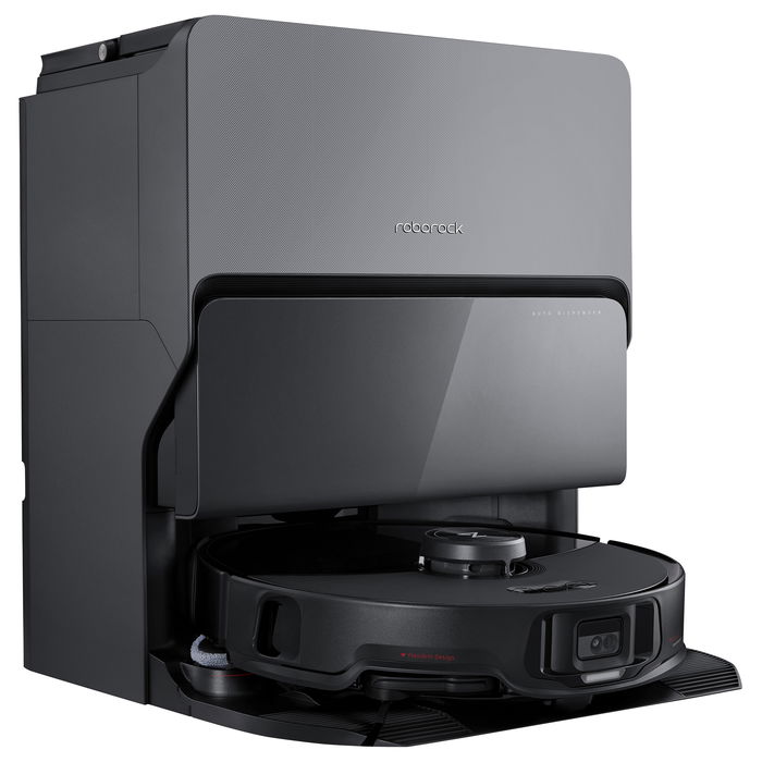 Roborock S8 MaxV Ultra Robot Aspirador Blanco/Negro, Depósito Combinado, Potencia 10000 Pa, Navegación LiDAR, Autolimpieza, Fregado, Wifi