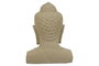 DKD Home Decor Estatua de Busto de Buda Tailandés Pati en Cemento Beige