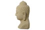 DKD Home Decor Estatua de Busto de Buda Tailandés Pati en Cemento Beige