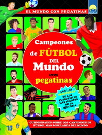 MOON CAMPEONES DE FUTBOL DEL MUNDO PEGATINAS