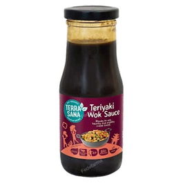 TERRASANA Salsa Wok Teriyaki Bio Vegan 240 ml